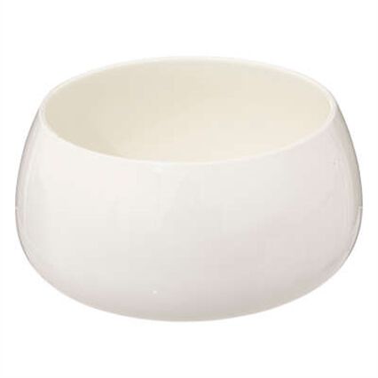 Saladeira NORA branca em porcelana 21cm, , large