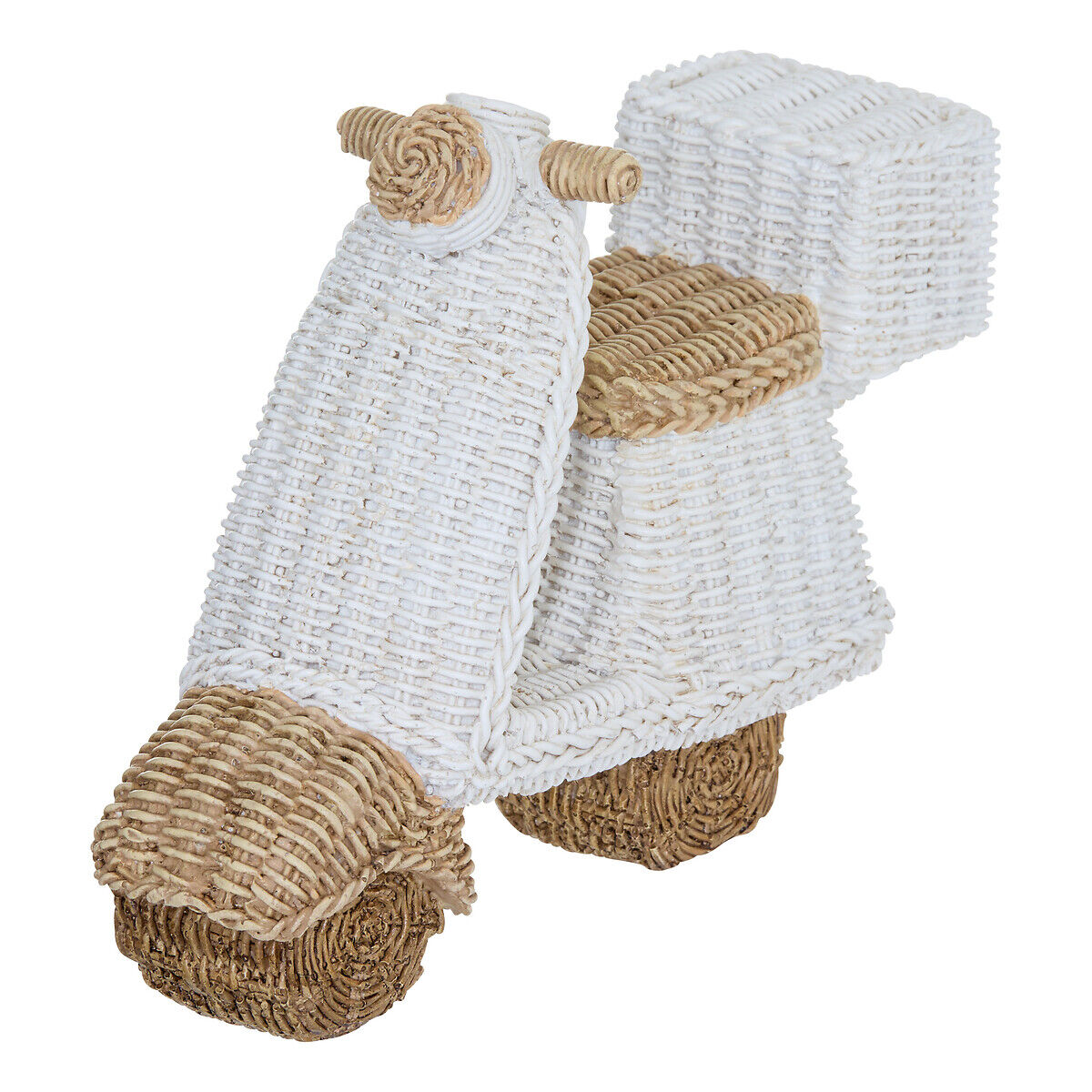 Vespa decorativa VIVIA branca 19,8cm, , large