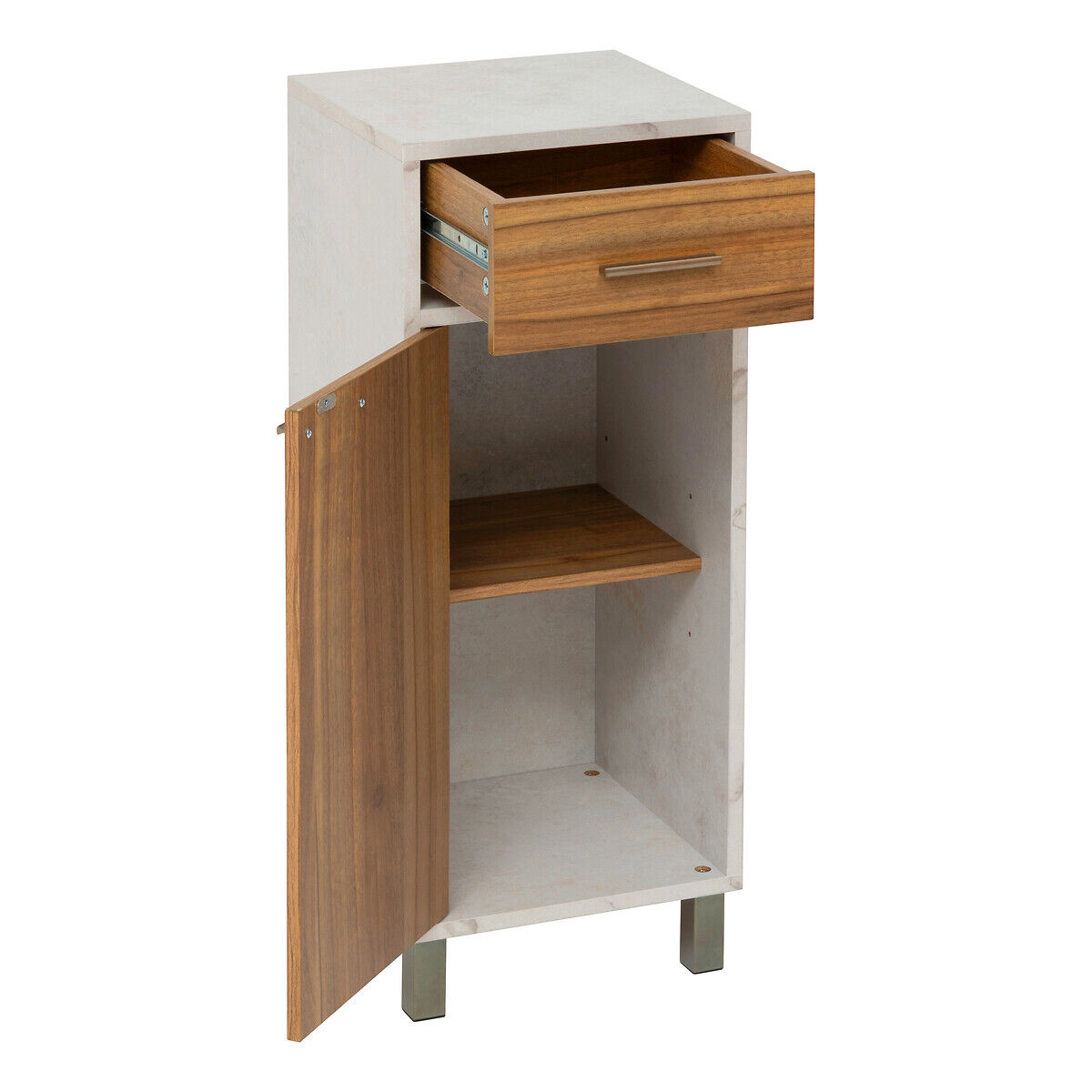 Móvel baixo wc CÔME castanho, , large
