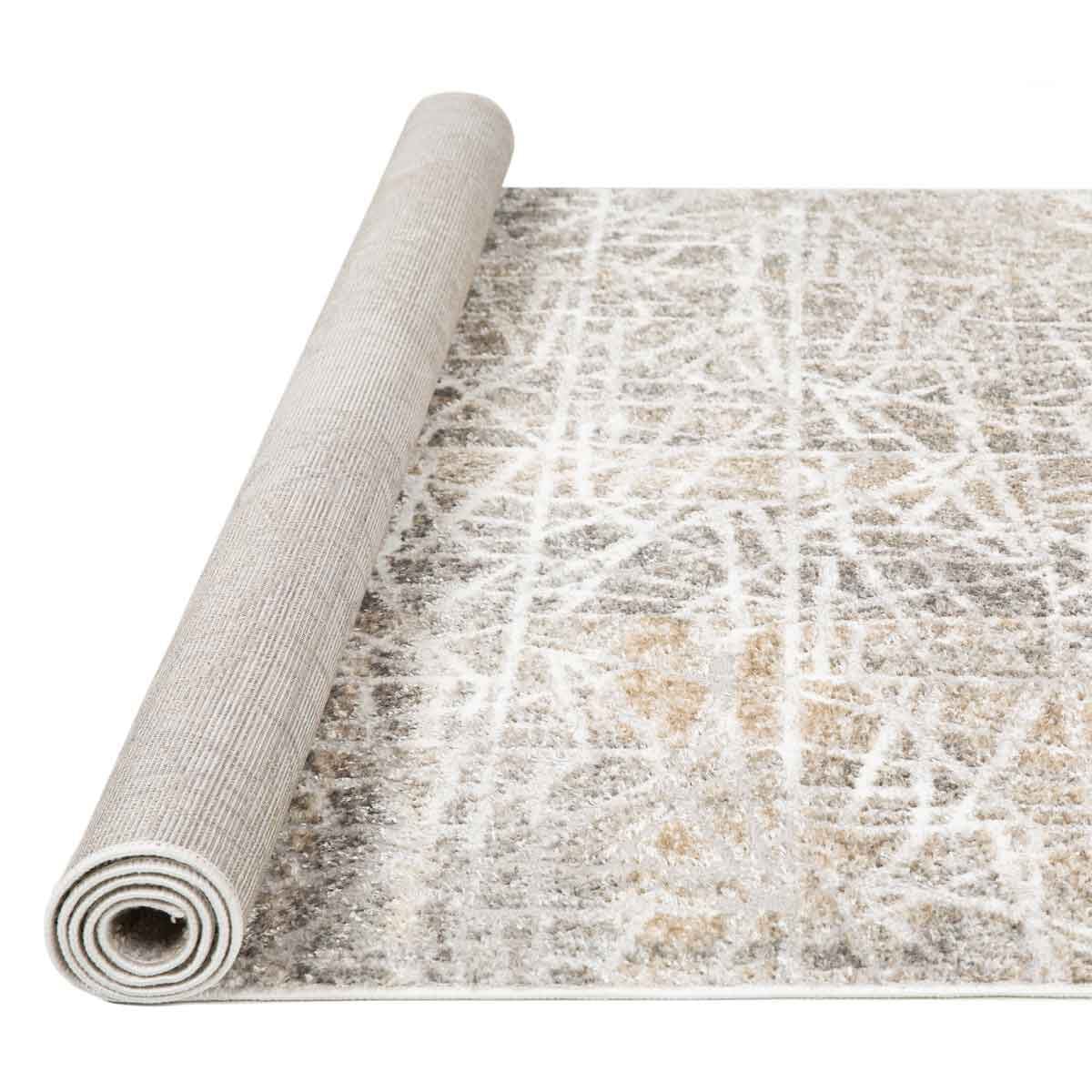Tapete Salam Abstract Cinza 133x190cm, , large