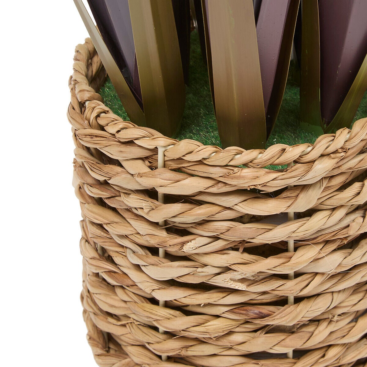 Planta artifical com vasinho de ráfia ZYA, , large