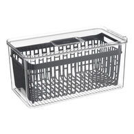 Caja de almacenamiento apilable 16.4x15x32.5cm