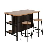 Set mueble y 2 taburetes MAISIE