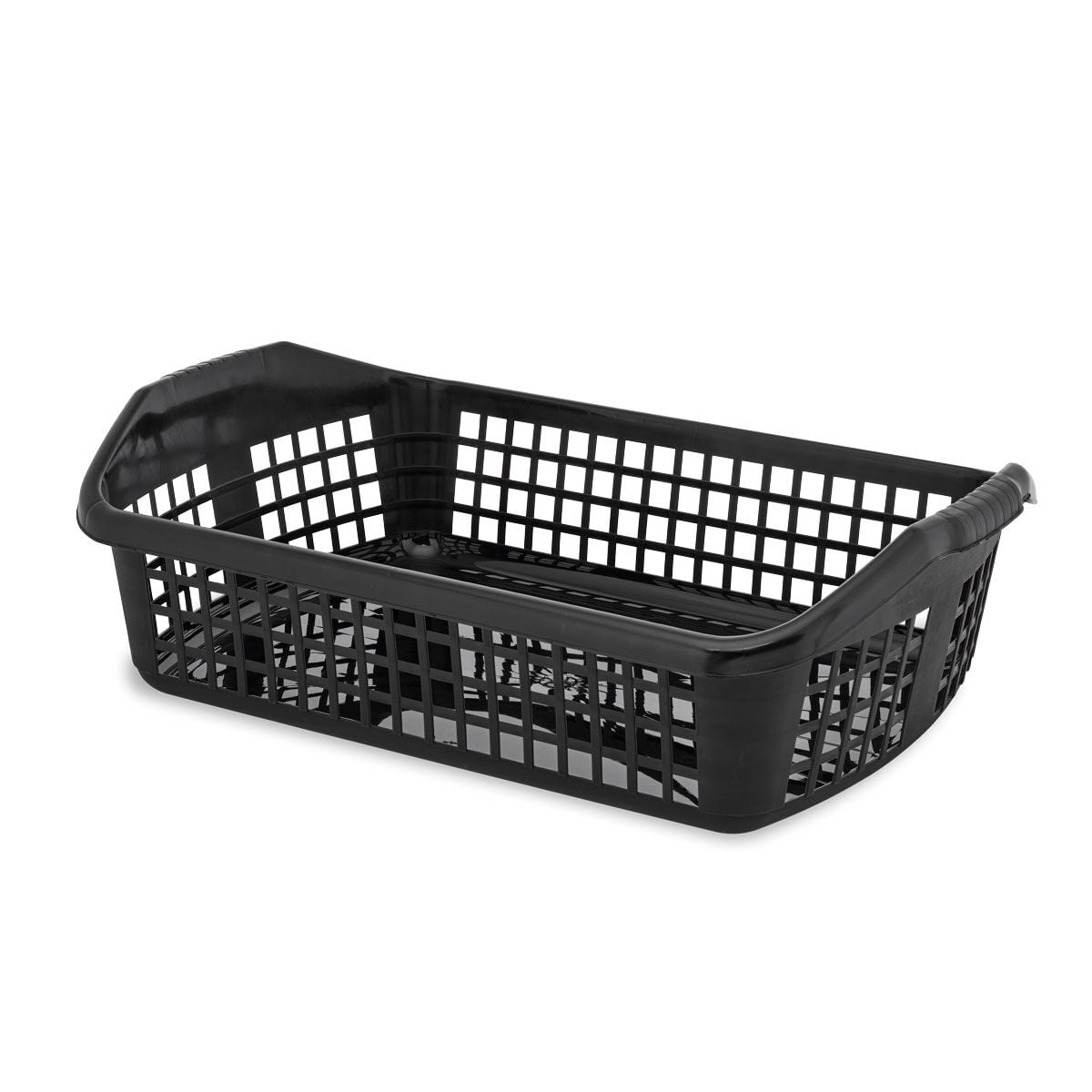 Cesto para roupa baixo cinza 25l, , large