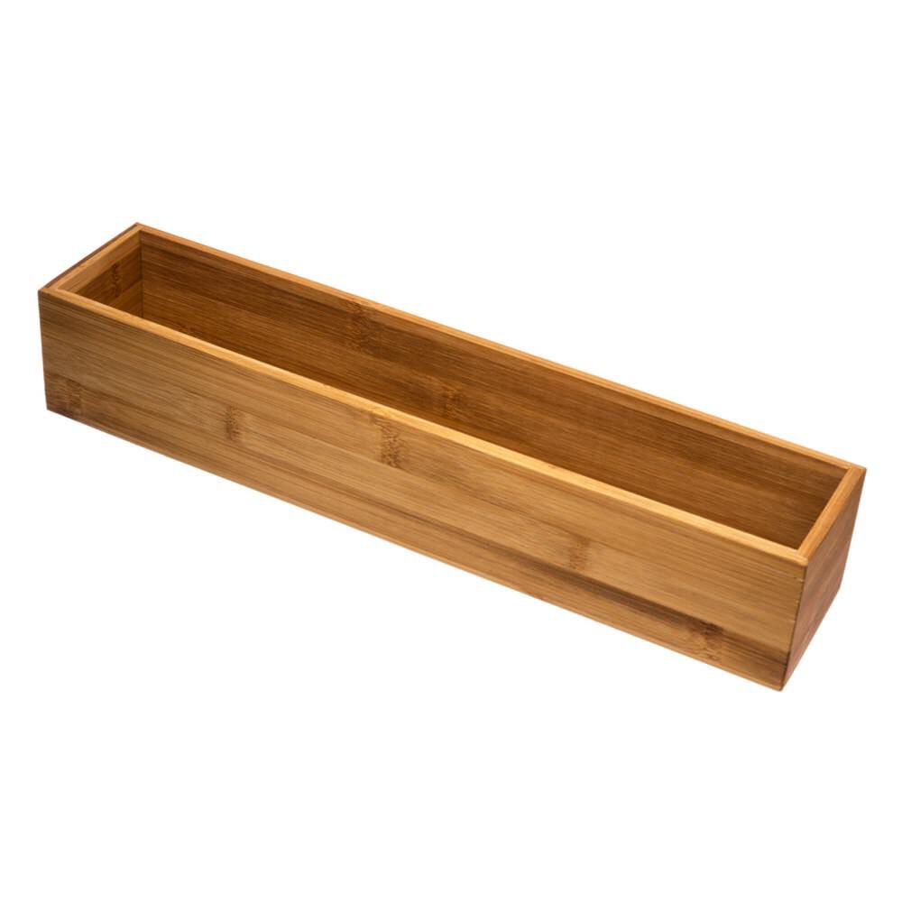 Caja organizadora de bambú 8x38x7Cm , , large