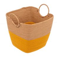 Cesto De Almacenaje Baño Solar Ocre 