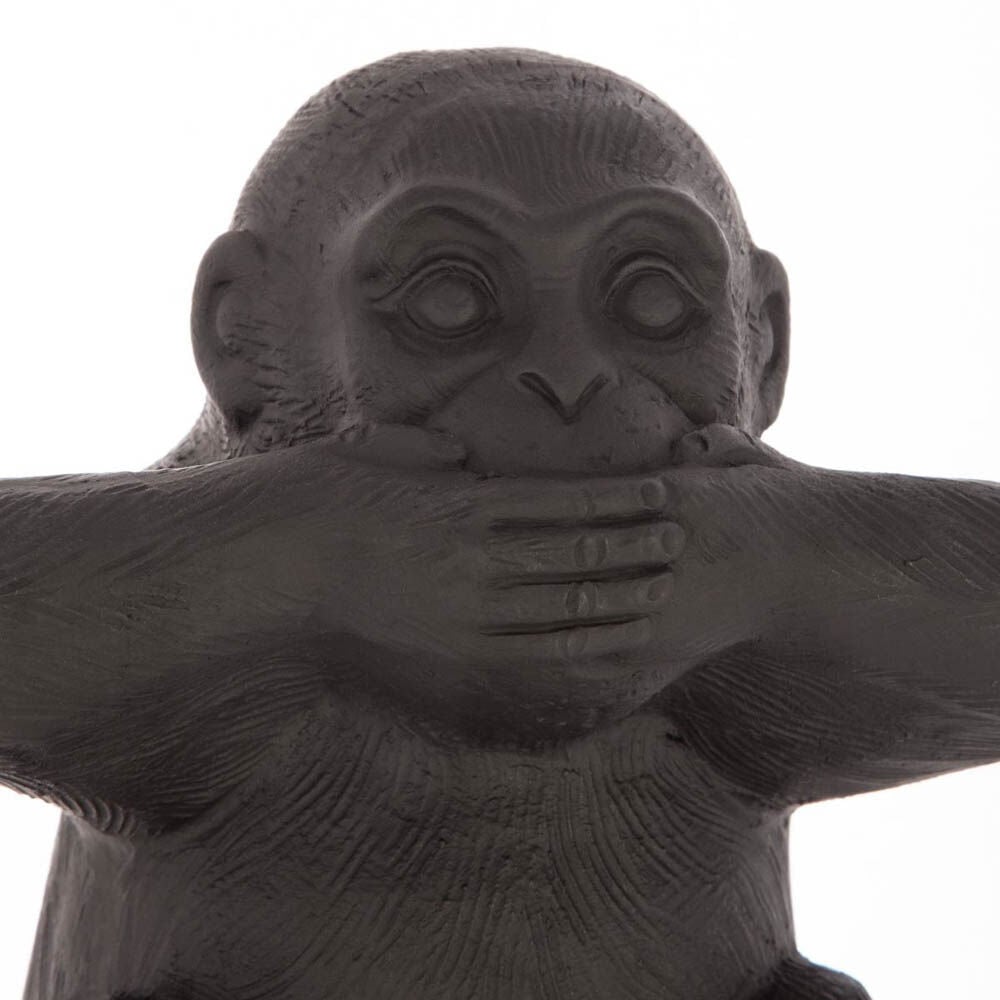 Estatueta macaco sábio mudo, , large
