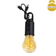 Farol de exterior recargable USB