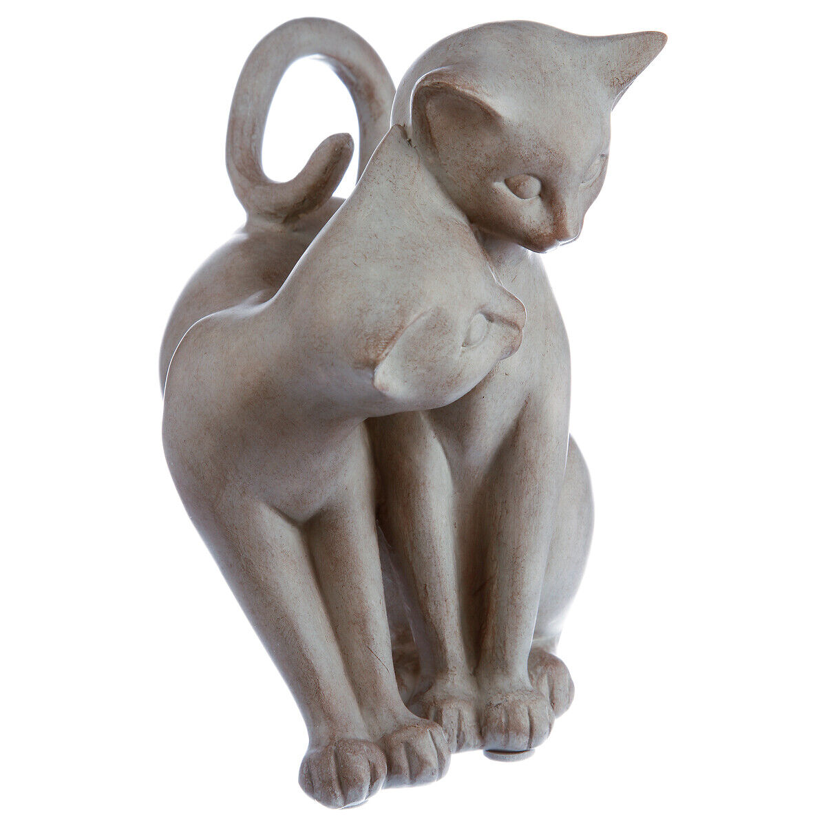 Estatueta gatos em resina, , large