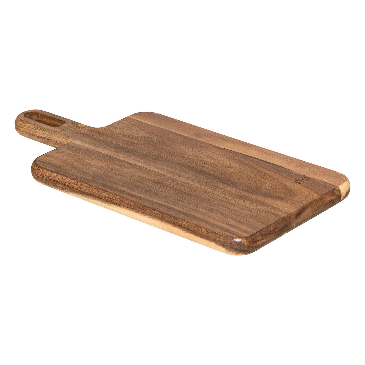 Tábua de corte com pega castanha de madeira acácia40x20cm, , large