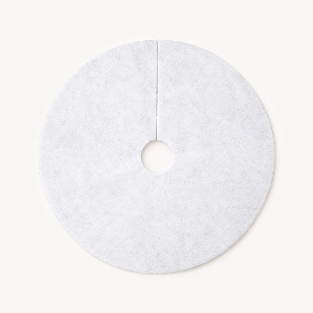 Tapete base para árvore de natal branco, , large