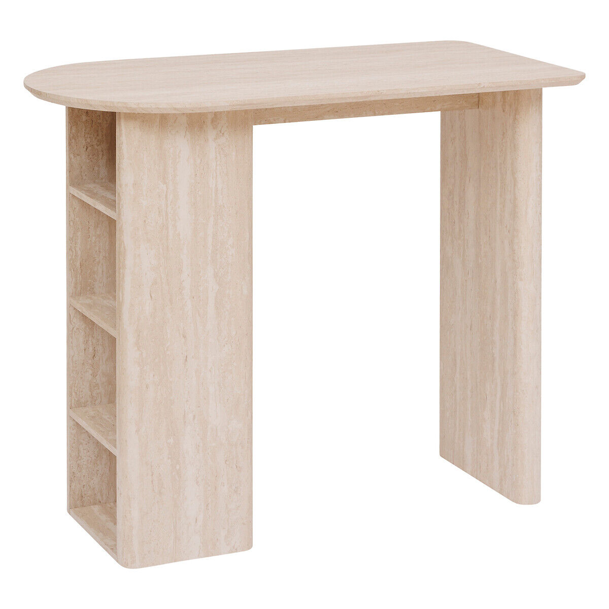 Mesa bar ANAYA bege em mdf, , large