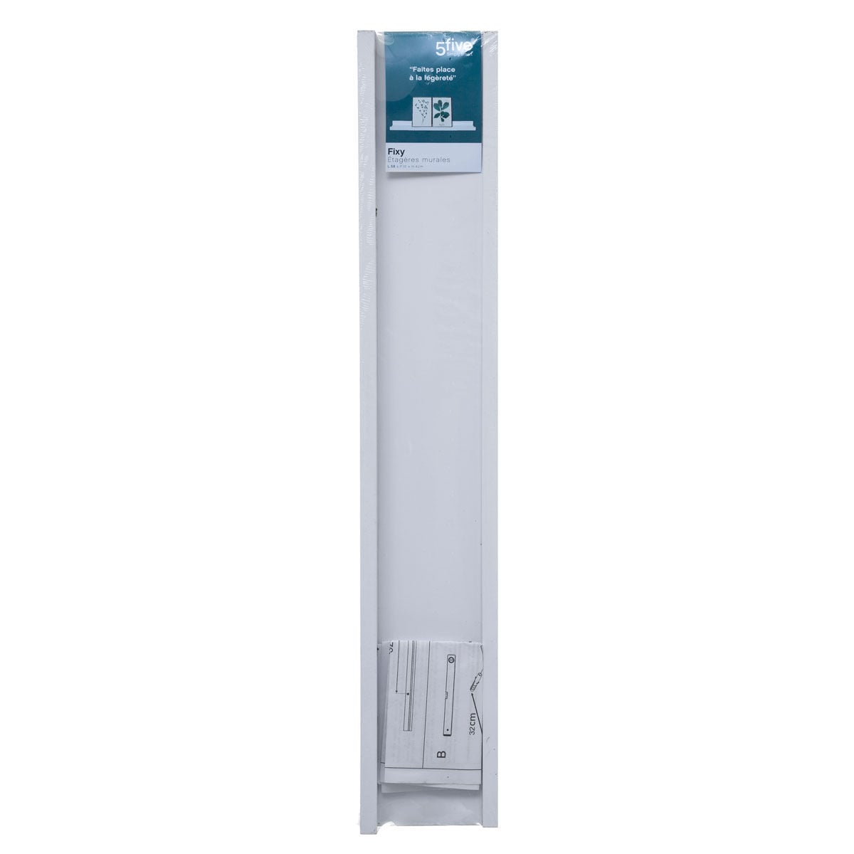 Shelf DECO KIT FIXY white, , large