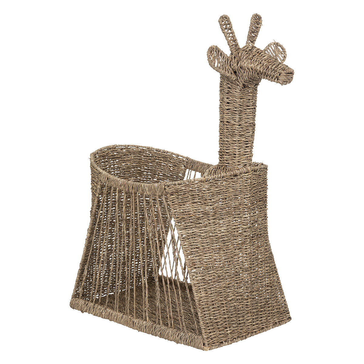 Cesta De Jirafa Beige 60x33x78.5Cm, , large