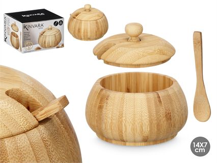 Açucareiro em bambu, , large