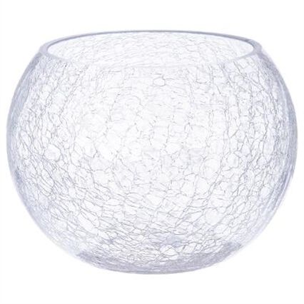 Jarra de vidro AQUÁRIO CRAQUELE transparente, , large