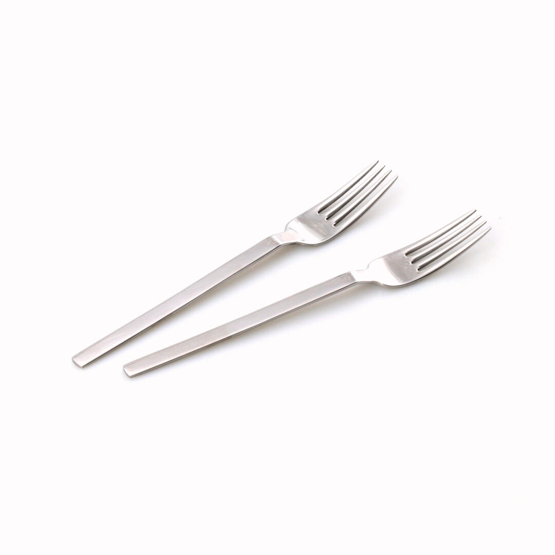 Conjunto de 2 garfos de sobremesa LINEA, , large