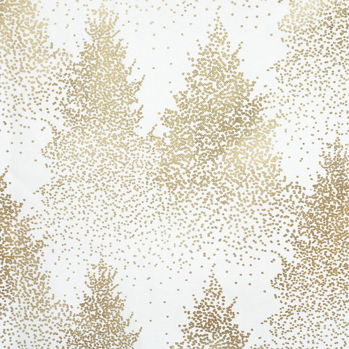 Toalha de mesa branca com árvores douradas 140x360cm, , large