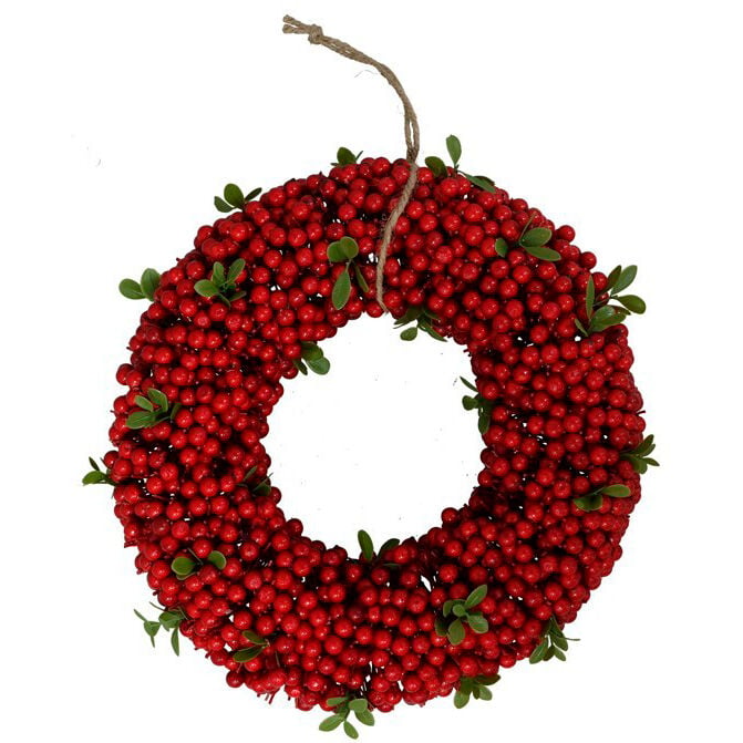 Coroa decorada com frutos silvestres, , large