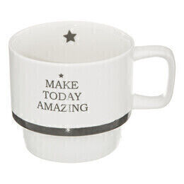 Conjunto 4 canecas HAPPY com suporte, , large