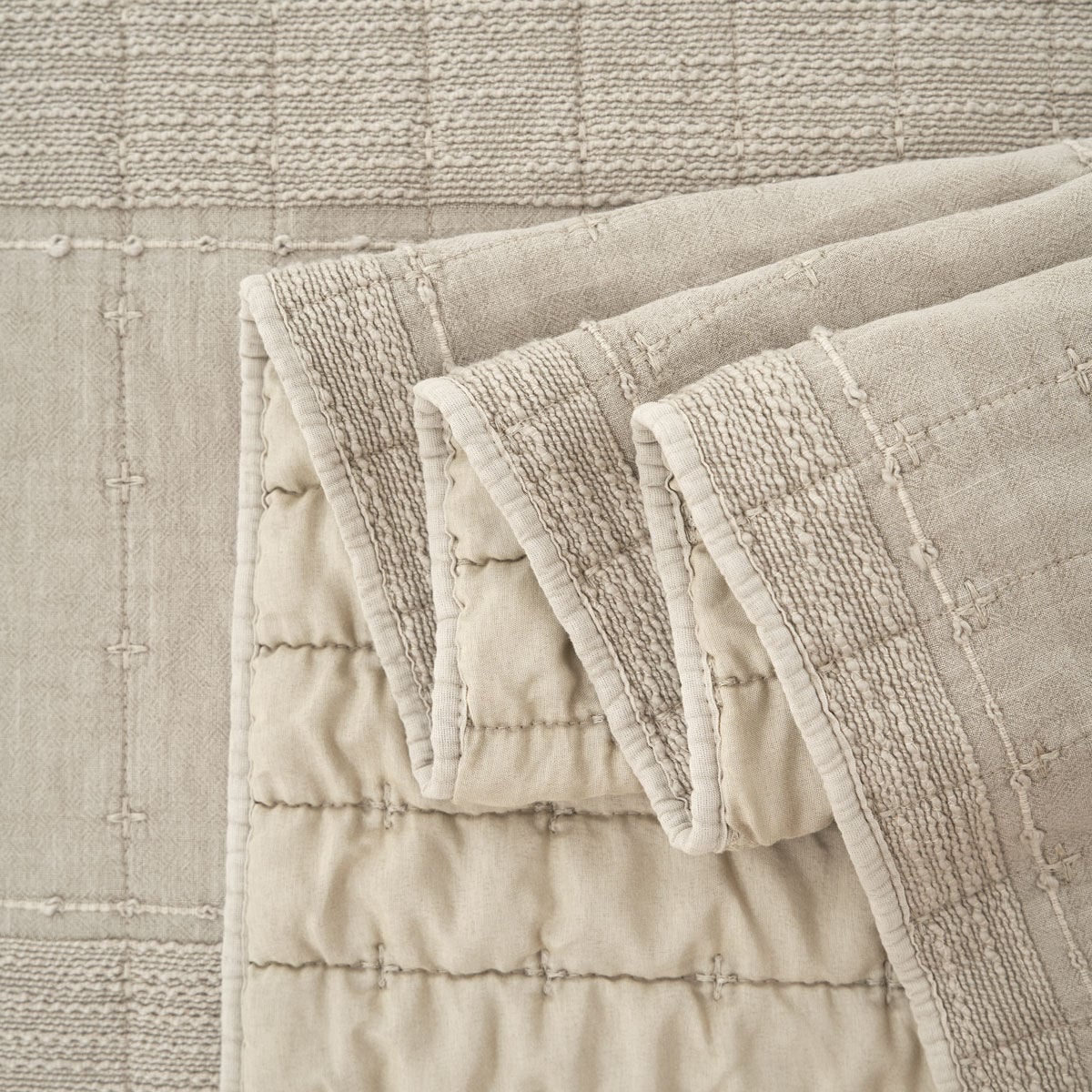 Quilt SANA ochre, , large