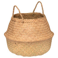 Cesta Seagrass Con Asas Natural 40x40Cm