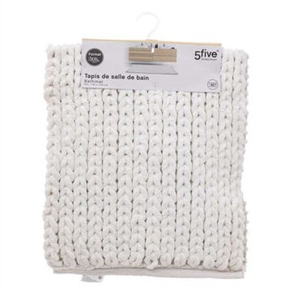 Tapete wc espesso branco 50x120cm, , large