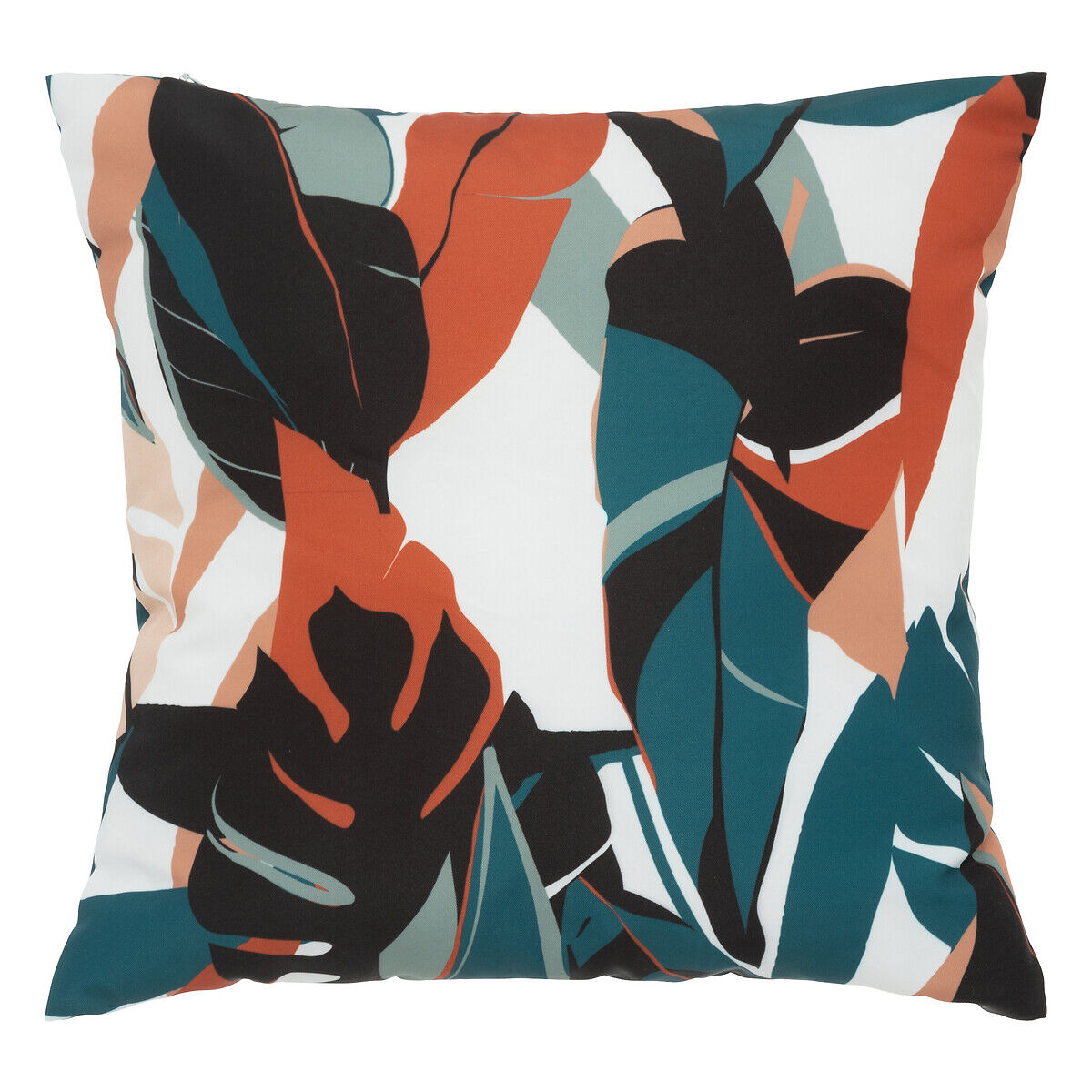 Almofada de Exterior Decoração Folhas 40x40cm, , large