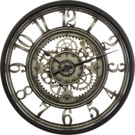 Reloj De Pared De Pl&aacute;stico 50x7.5Cm