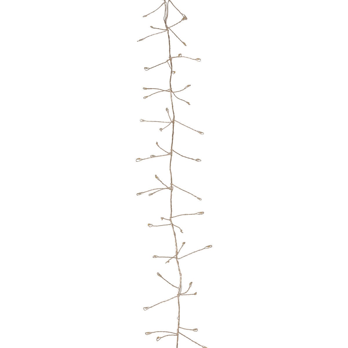 Série luminosa de natal branco quente 400 leds 5m, , large