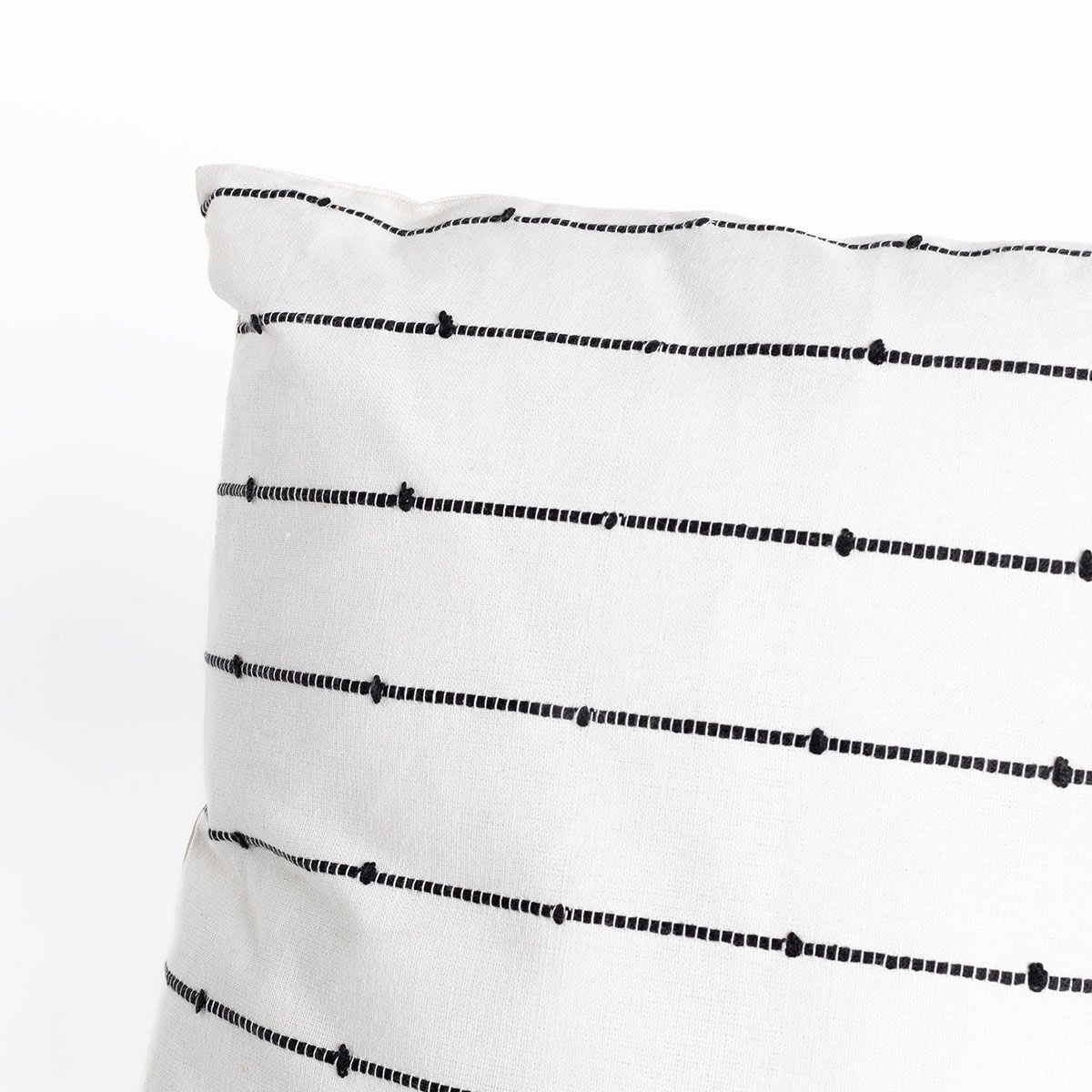Almofada LINECHIC bege em algodão 45x45cm, , large