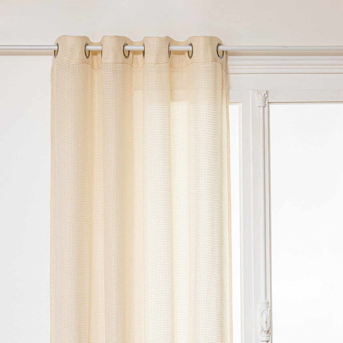 Cortina MAILLE bege 135x240cm, , large