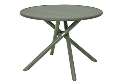 Mesa NEBULLIA redonda laurier alumínio, , large