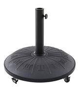 Base para parasol hormig&oacute;n c/ruedas 25kg