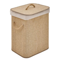 Cesto ropa wc STEMPY blanco 60L