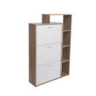 Sapateira Com 3 Gavetas E 4 Prateleiras 132cm