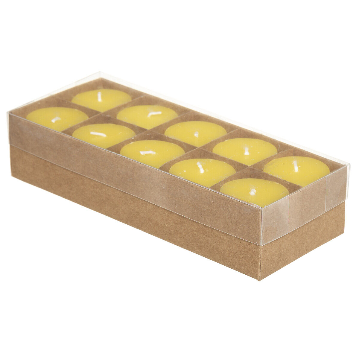 Conjunto de 10 velas votivas citronela, , large