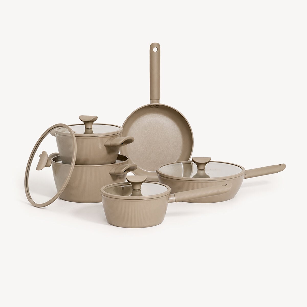 Trem de cozinha 5 peças ESSENCE taupe, , large