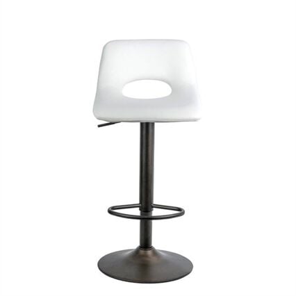 Set of 2 adjustable bar stools JENKI, , large