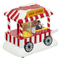 Carrito palomitas para aldea con led