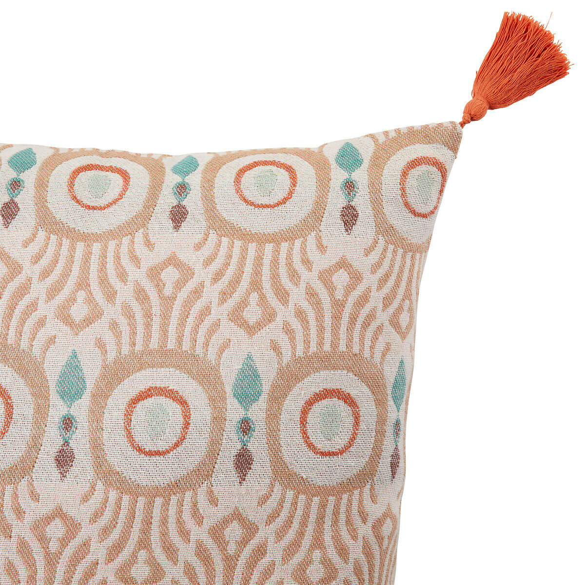 Almofada decorativa IKAT jacquard 50x50cm, , large
