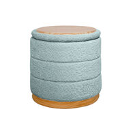 Puf/mesa BATH verde 37x39cm