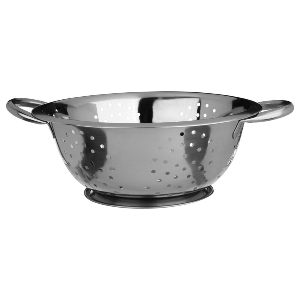Escorredor de legumes em inox 24 cm, , large