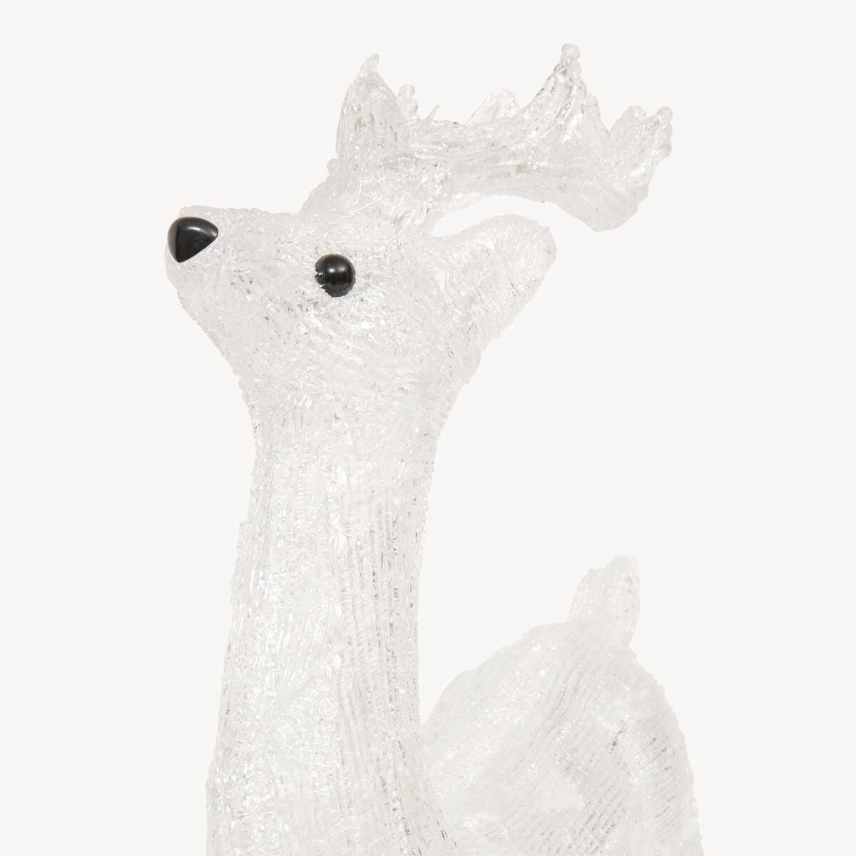 Rena branca com leds 45cm, , large