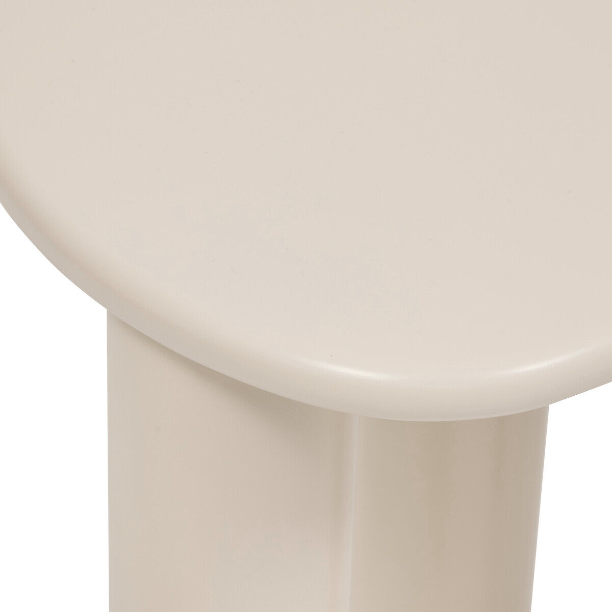 Set of 2 side tables OLAO ivory, , large