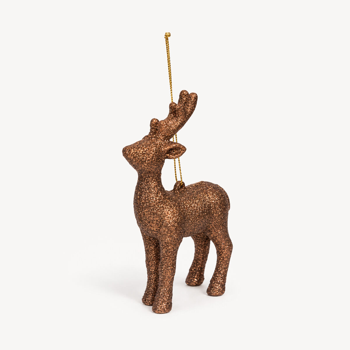 Pendurante rena com brilhantes 14cm, , large