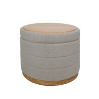 Puf/mesa BATH gris 44x56cm