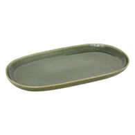 Bandeja ovalada TERRE INC verde 31cm
