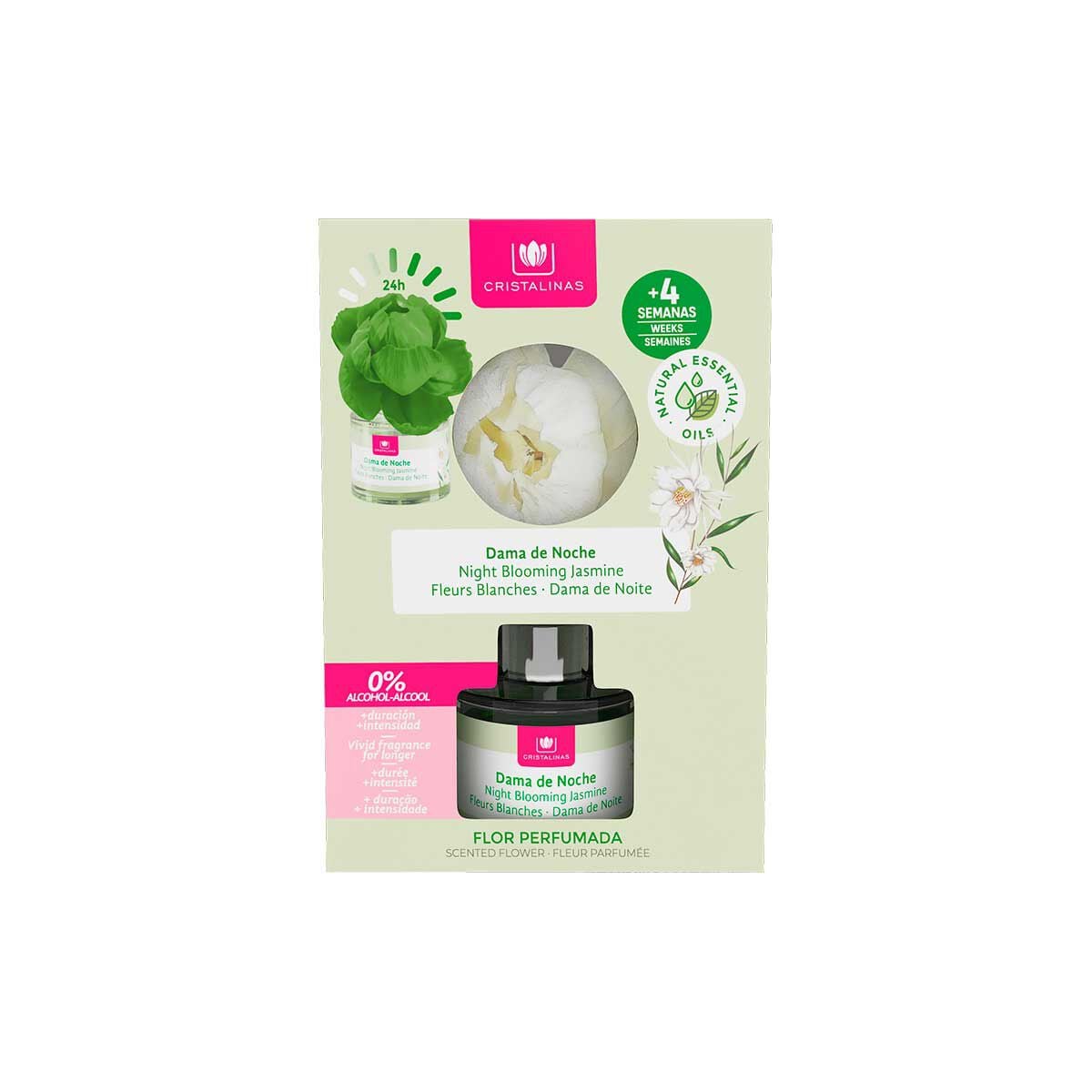 Scented air freshener blackberry with flower, , large