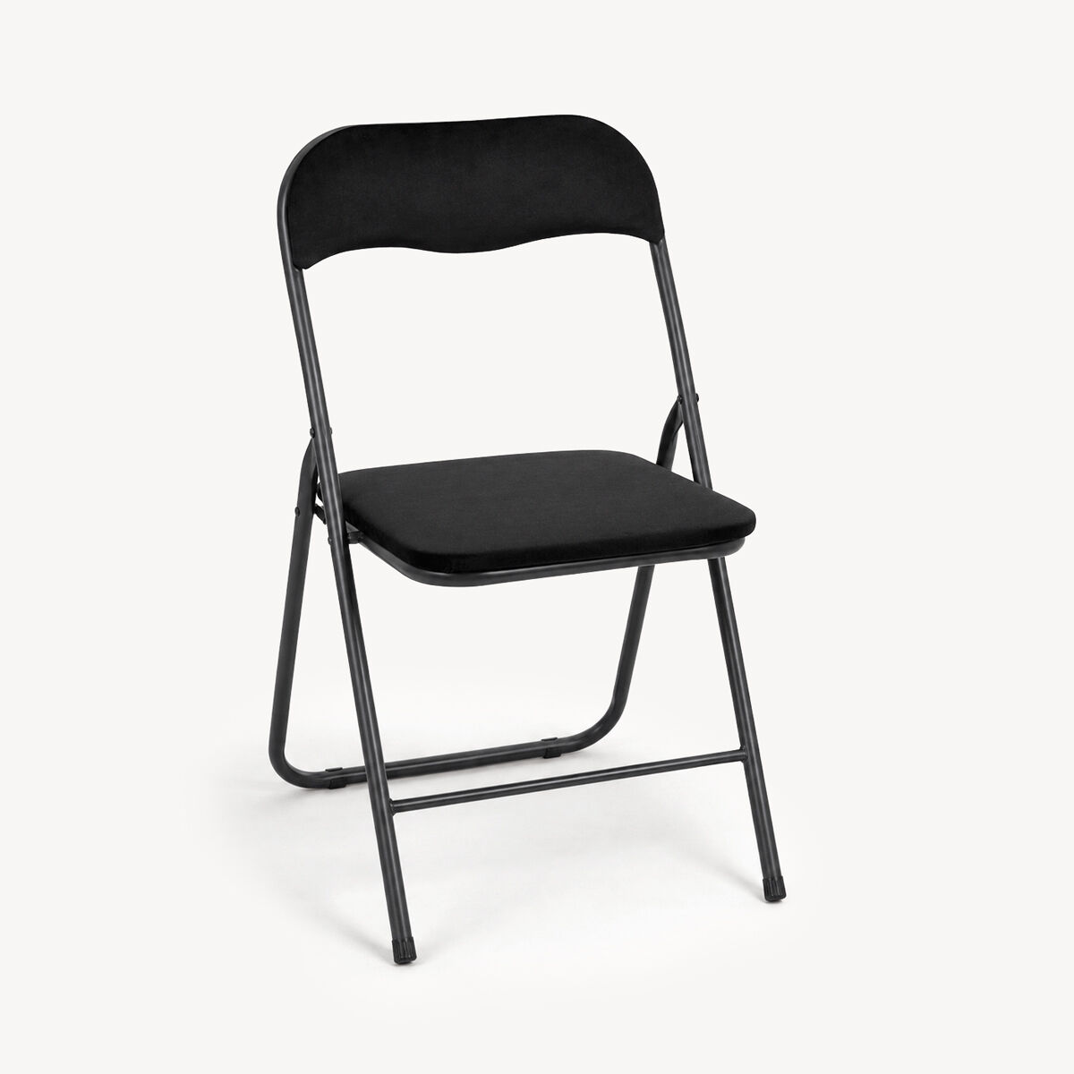 Silla Plegable C/Asiento De Terciopelo, , large